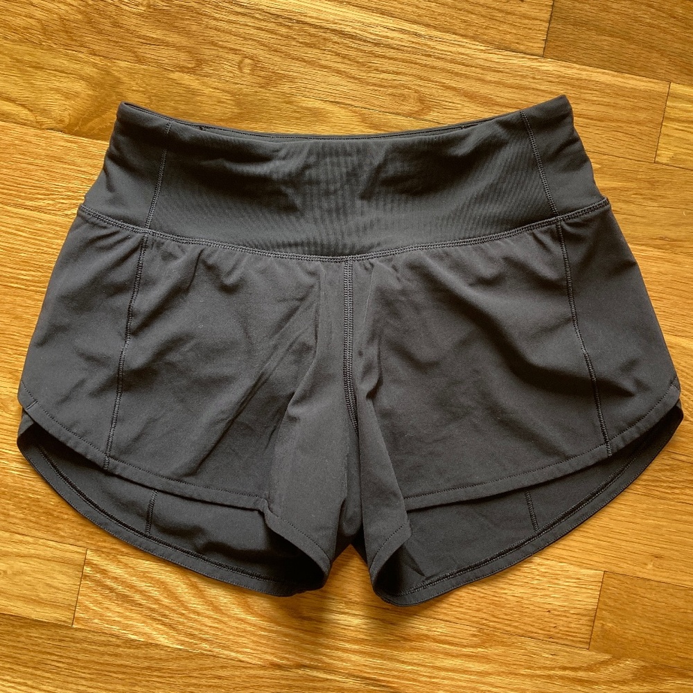 Lululemon 4 Inch Lined Speed Up Shorts